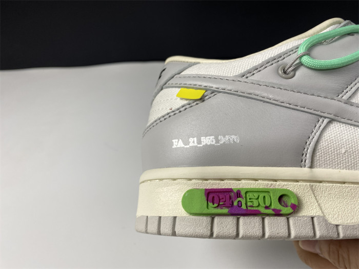 Nike Dunk Low Off-White Lot 4 DM1602-114 - CCSHOES