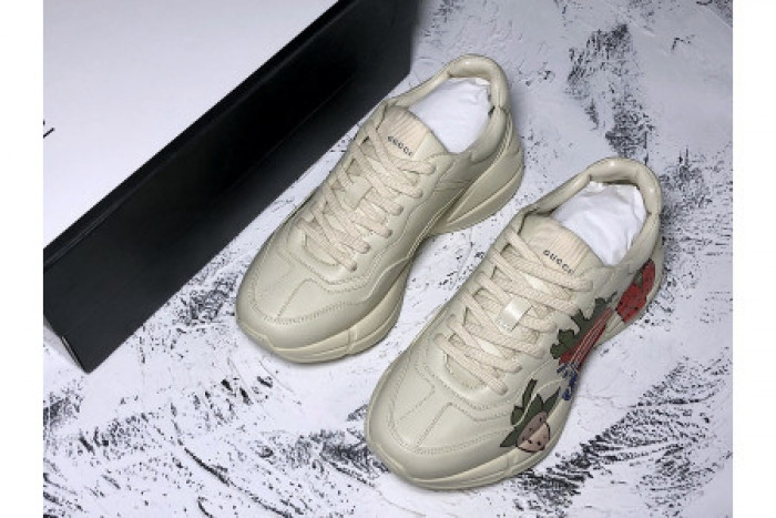 GUCC 2019 SS CASUAL STYLE LEATHER LOW-TOP SNEAKERS 576963 DRW00 9522 - CCSHOES