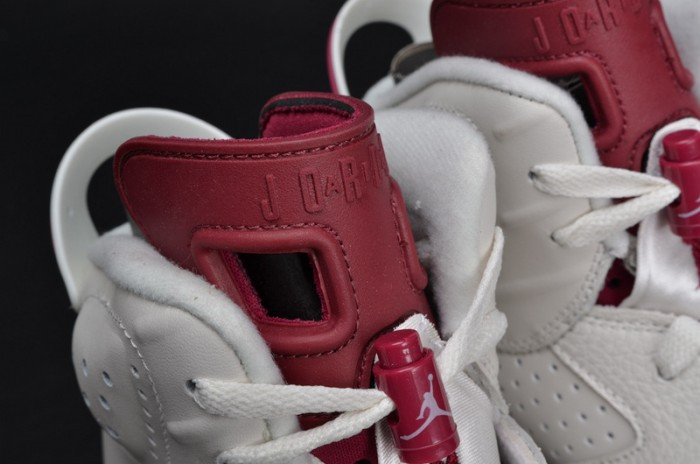 Air Jordan 6 Retro “Maroon” white 384664-116 - CCSHOES