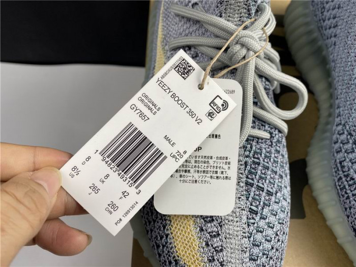Adidas Yeezy Boost 350 V2 Ash Blue GY7657 - CCSHOES