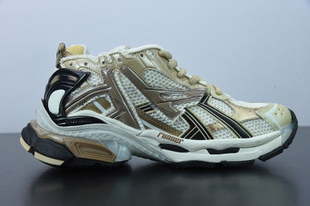 BALCIA Runner Beige Black White - CCSHOES