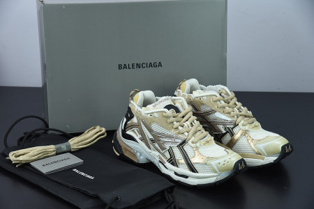BALCIA Runner Beige Black White - CCSHOES