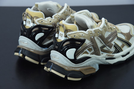 BALCIA Runner Beige Black White - CCSHOES