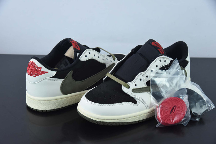 Travis Scott x Air Jordan Air Jordan 1 Retro Low OG Olive DZ4137-106 - CCSHOES