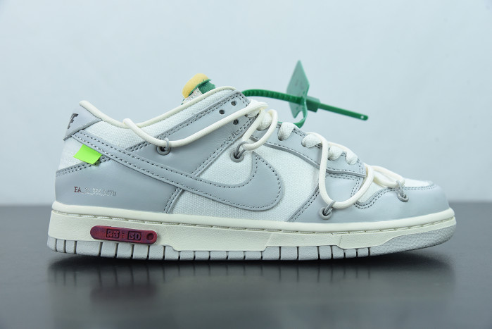 Nike Dunk Low Off-White Lot 25 DM1602-121 - CCSHOES
