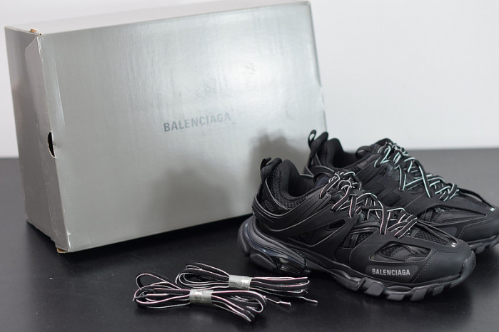 BALENCIAGA SNEAKER TESS.S.GOMMA BLACK 555036W2GB11000 LED - CCSHOES
