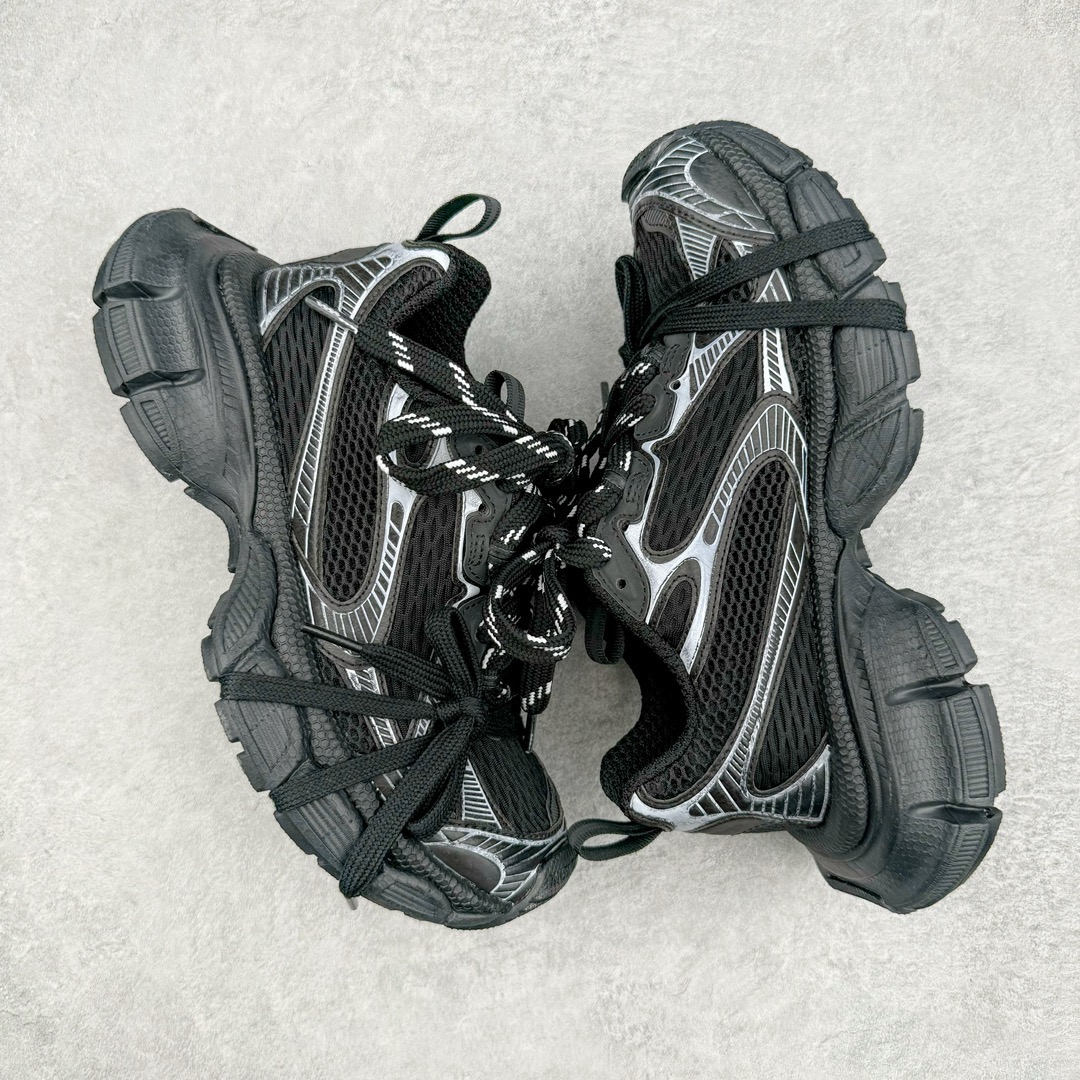 BALCIA 3XL Sneakers Silvery-black - CCSHOES