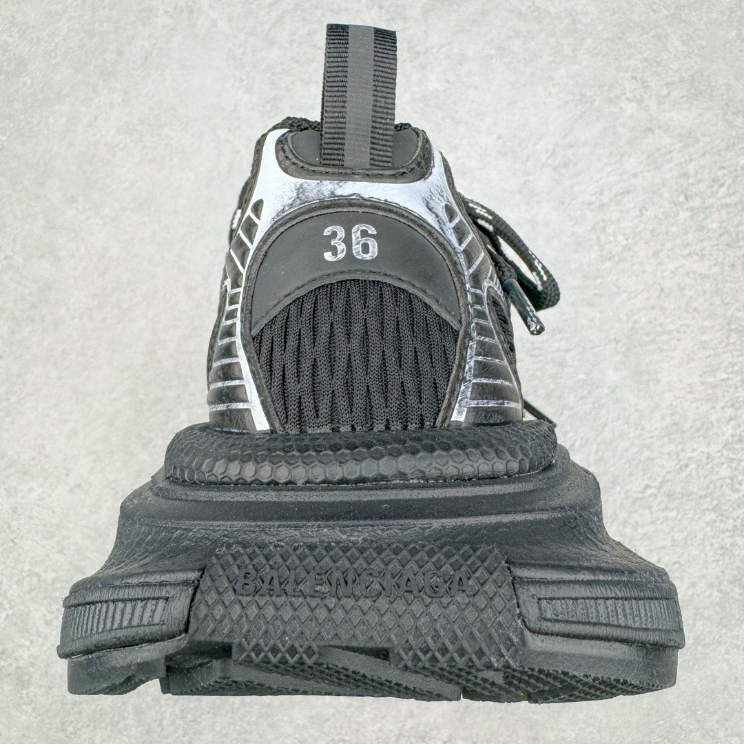 BALCIA 3XL Sneakers Silvery-black - CCSHOES
