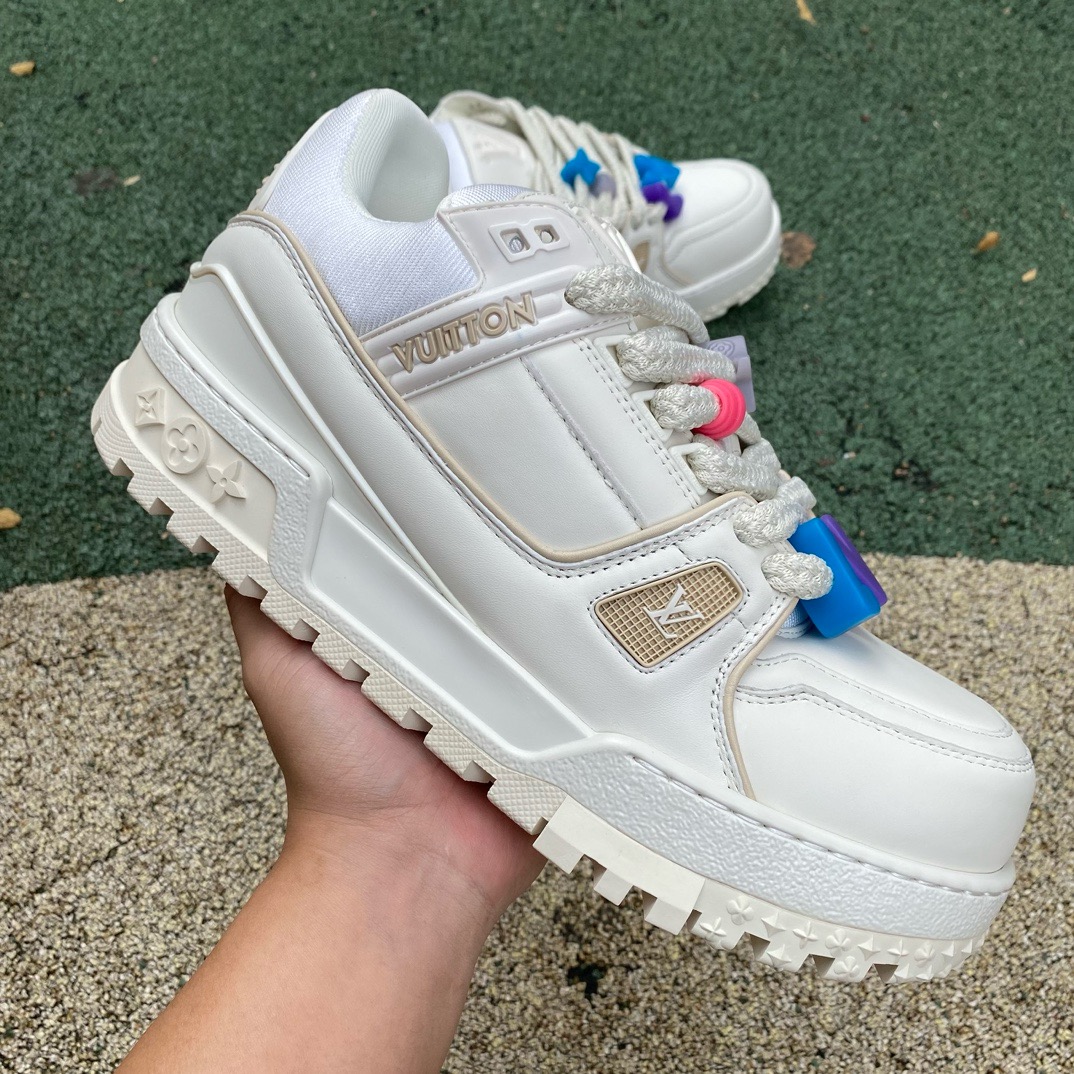 LV TRAINER MAXI White - CCSHOES