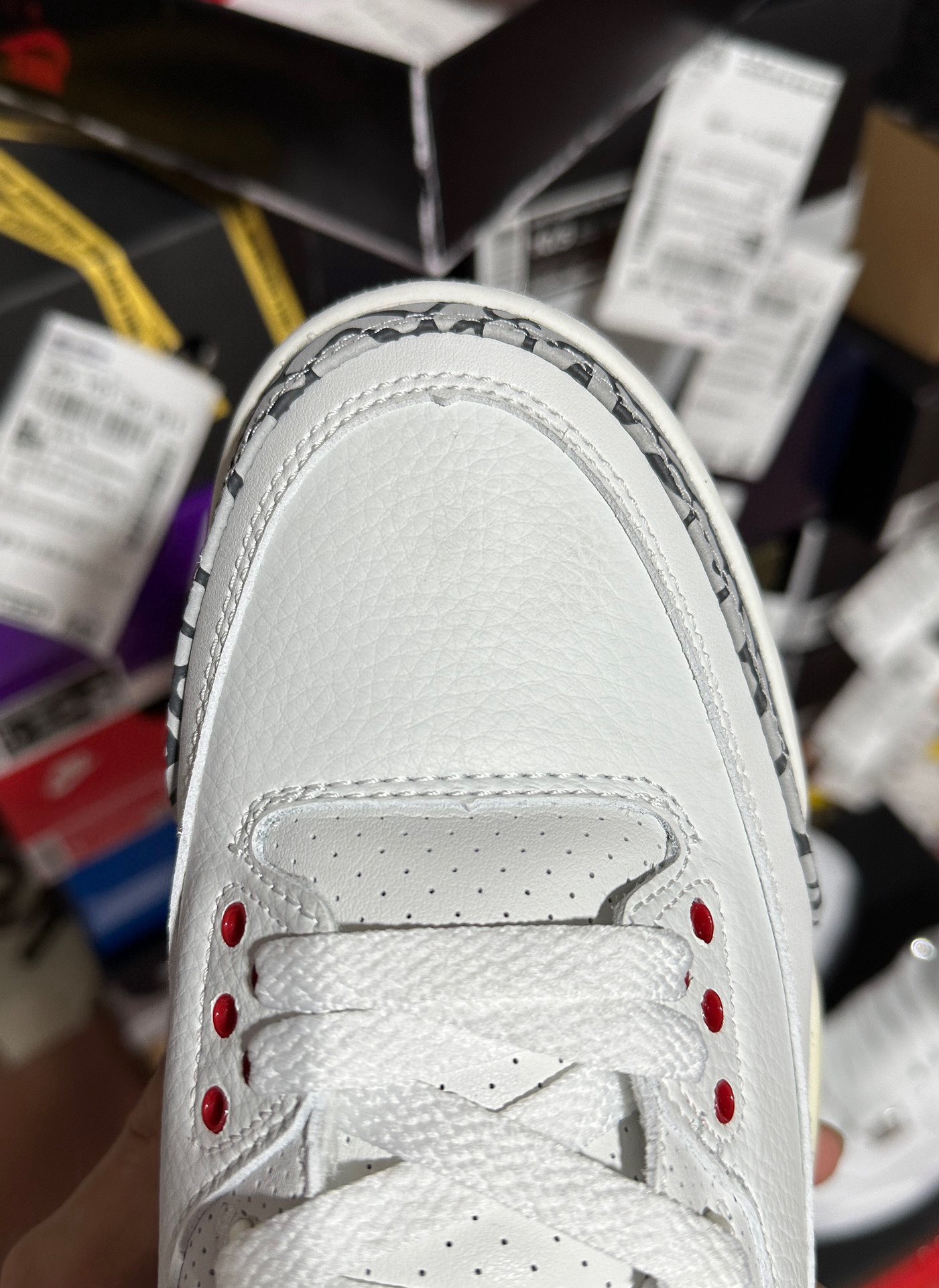 Air Jordan 3 White Cement Reimagined Shoes DN3707-100 - CCSHOES