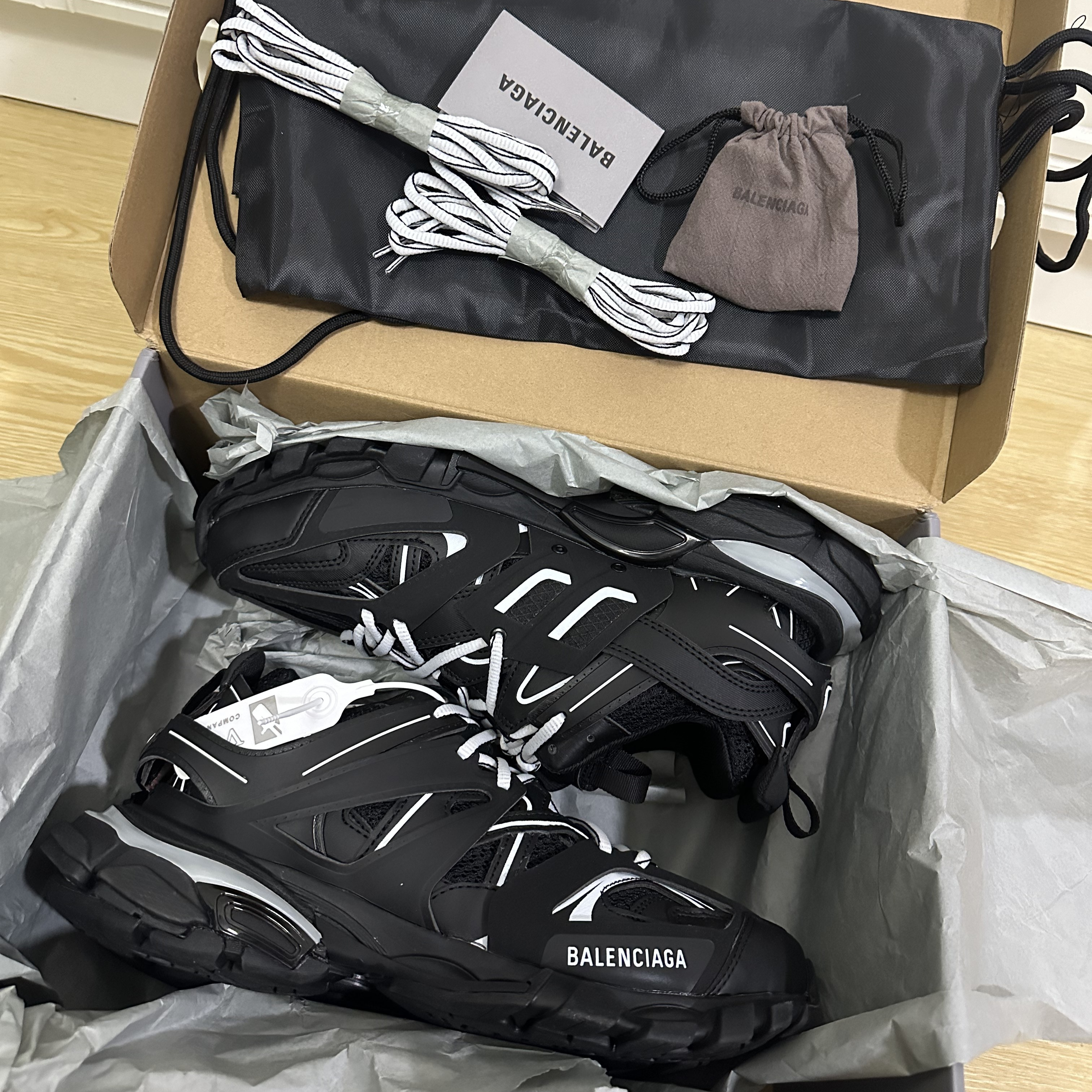 BALENCIAGA SNEAKER TESS.S.GOMMA BLACK 555036W2GB11000 - CCSHOES