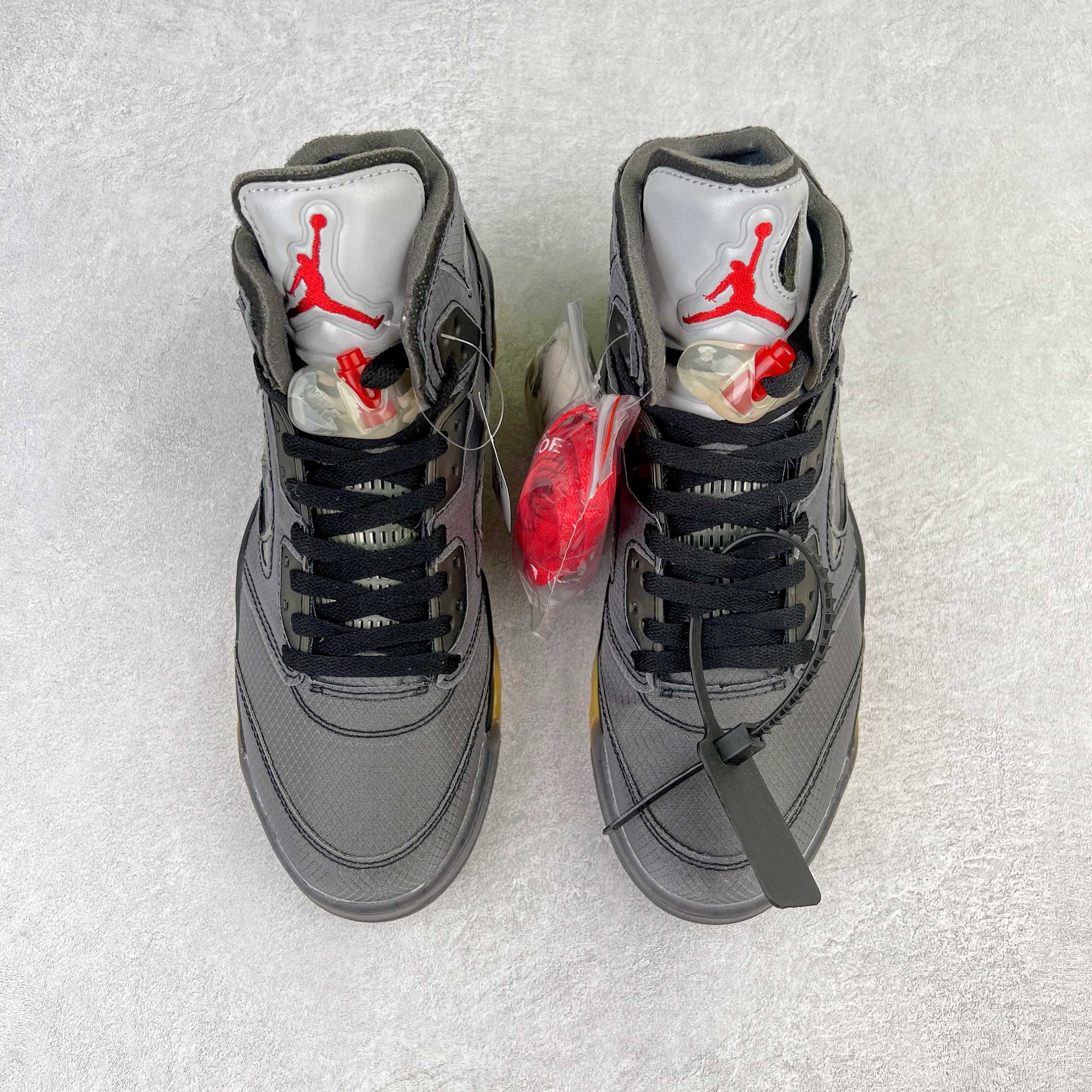 Off-White x Air Jordan 5 Black CT8480-001 - CCSHOES