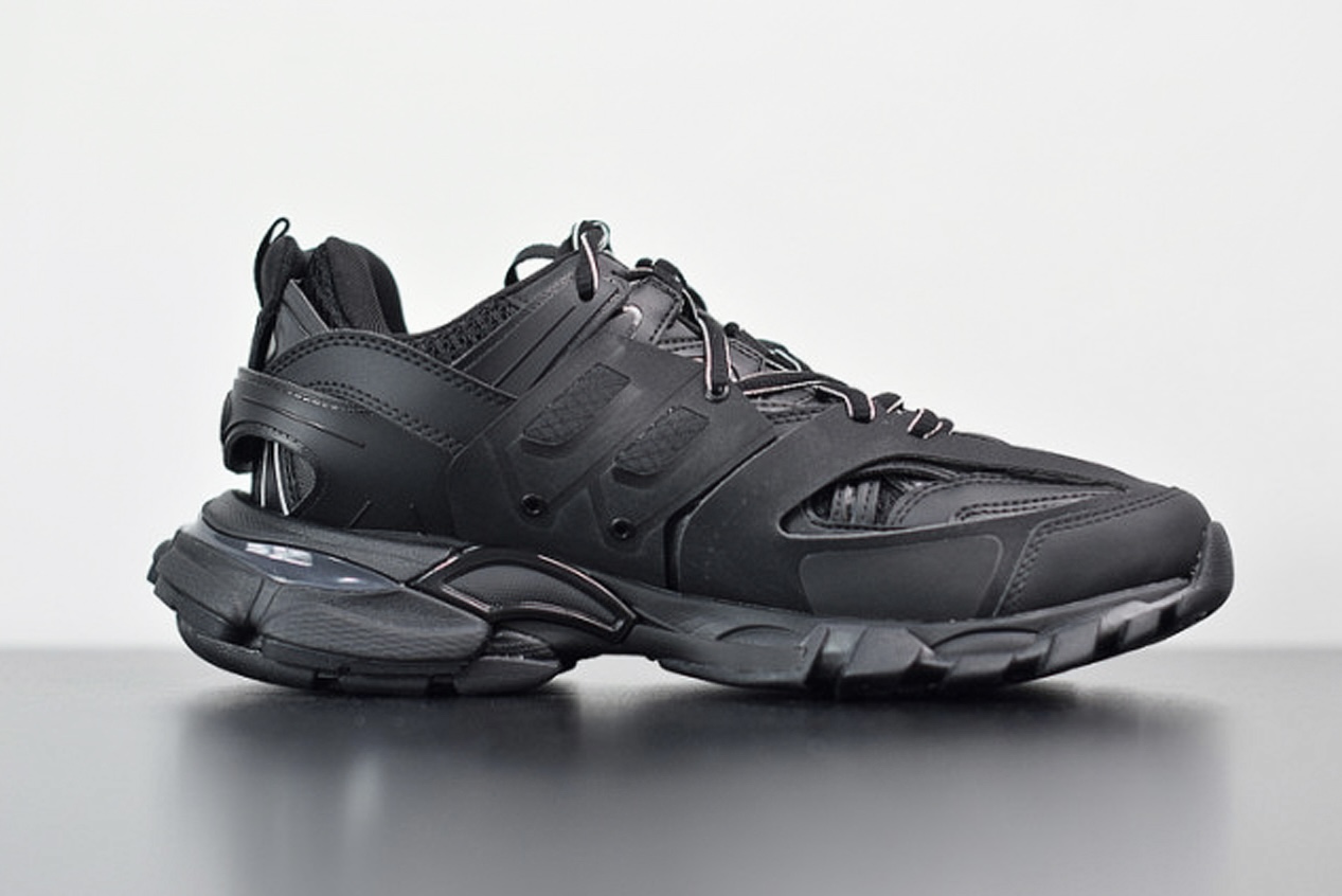 BALENCIAGA SNEAKER TESS.S.GOMMA BLACK 555036W2GB11000 LED - CCSHOES