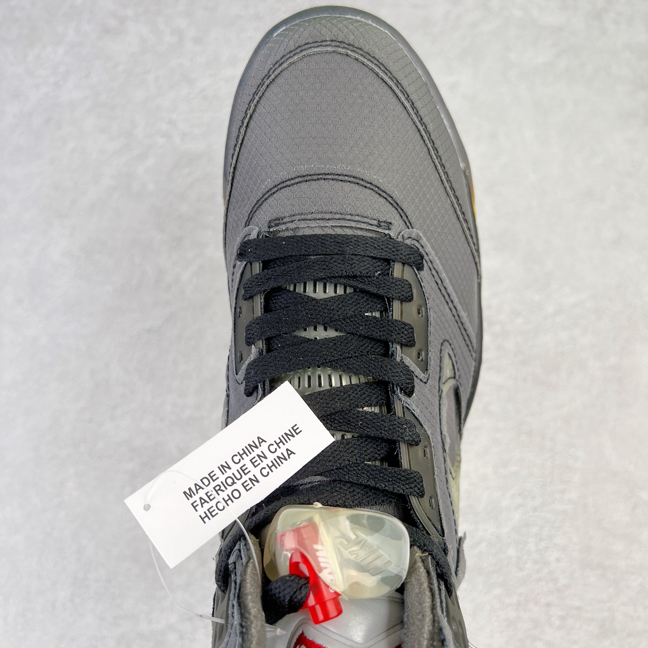 Off-White x Air Jordan 5 Black CT8480-001 - CCSHOES