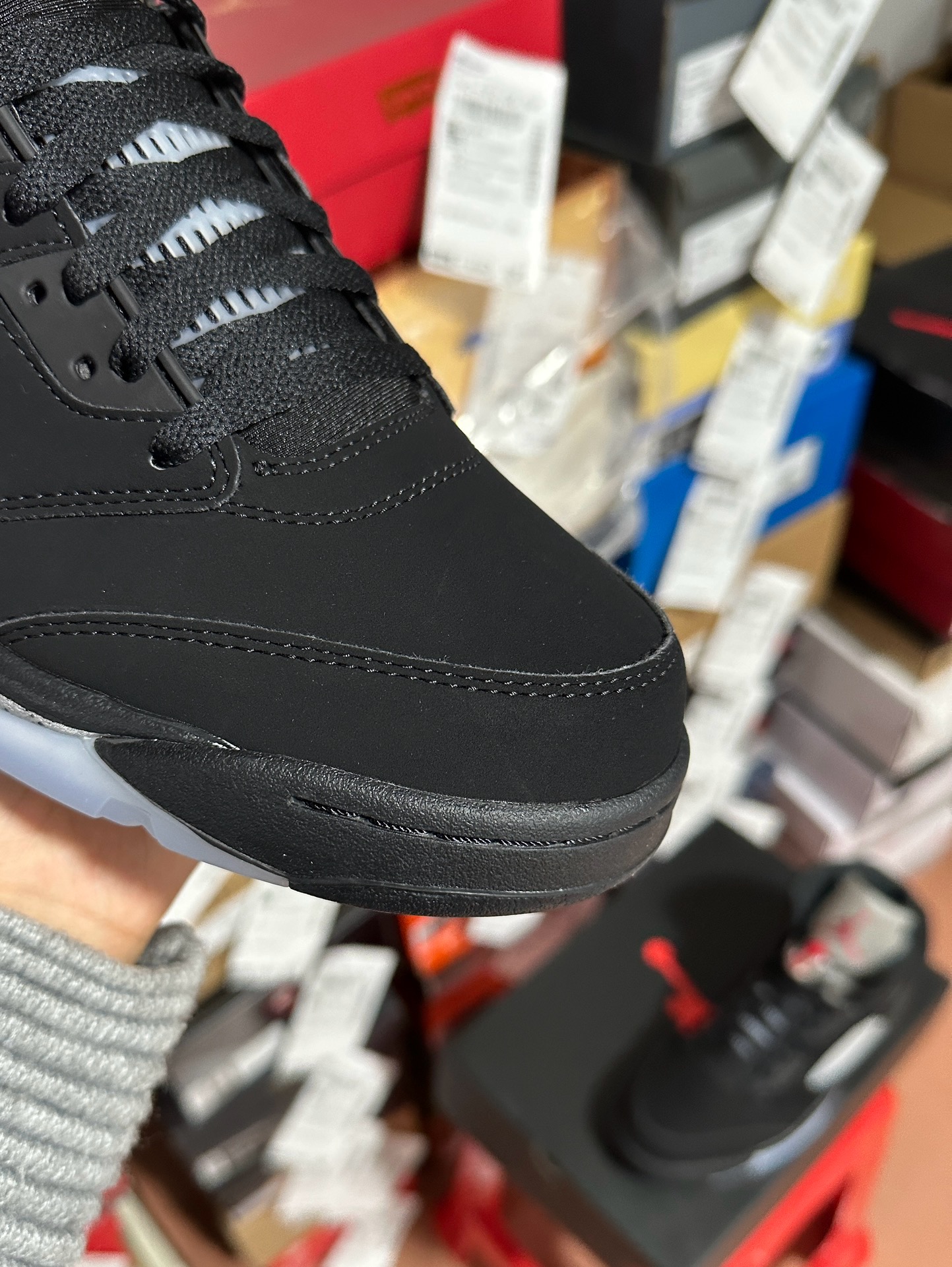 AIR JORDAN 5 BLACK METALLIC (2016) 845035-003 - CCSHOES