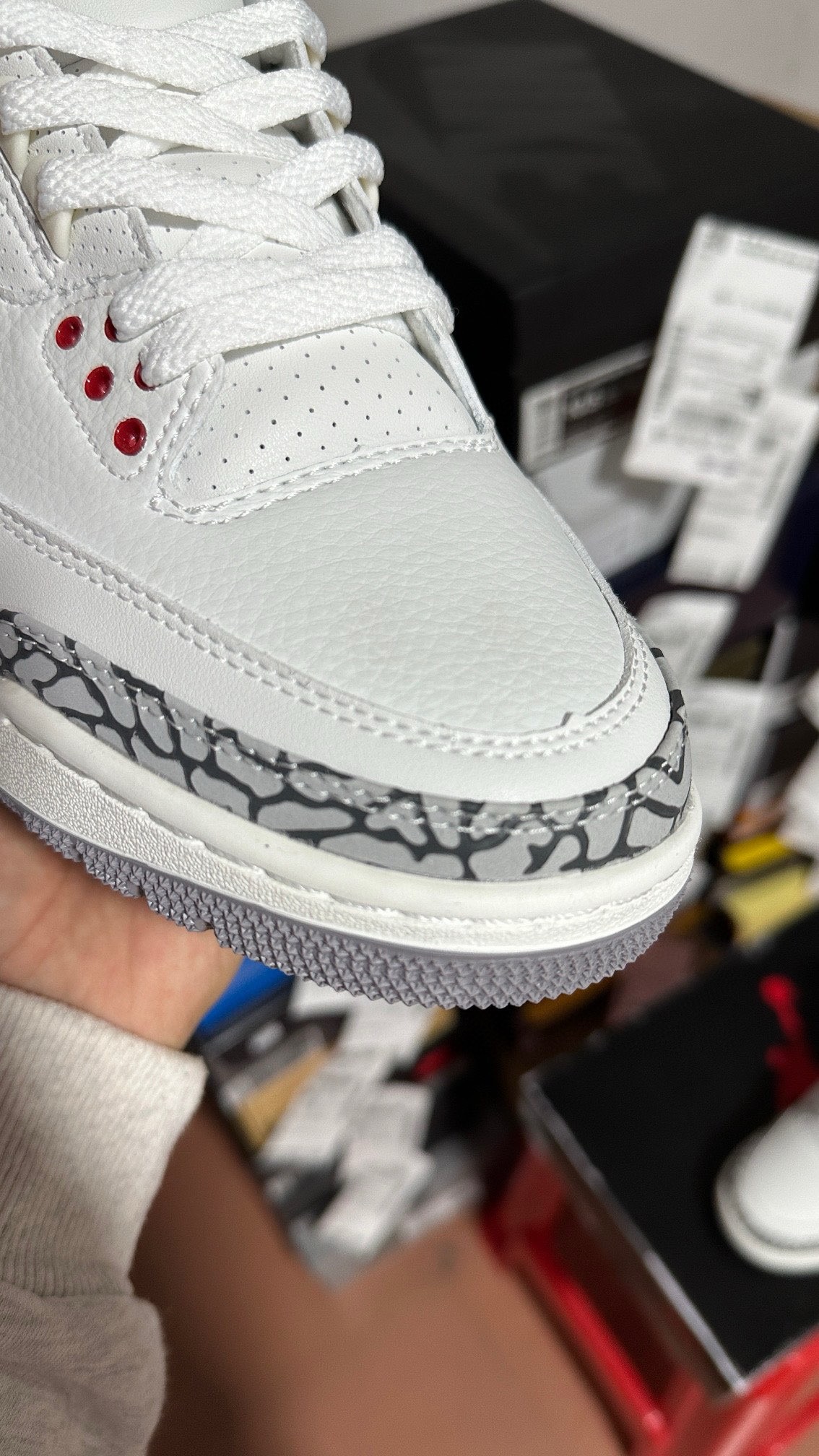 Air Jordan 3 White Cement Reimagined Shoes DN3707-100 - CCSHOES