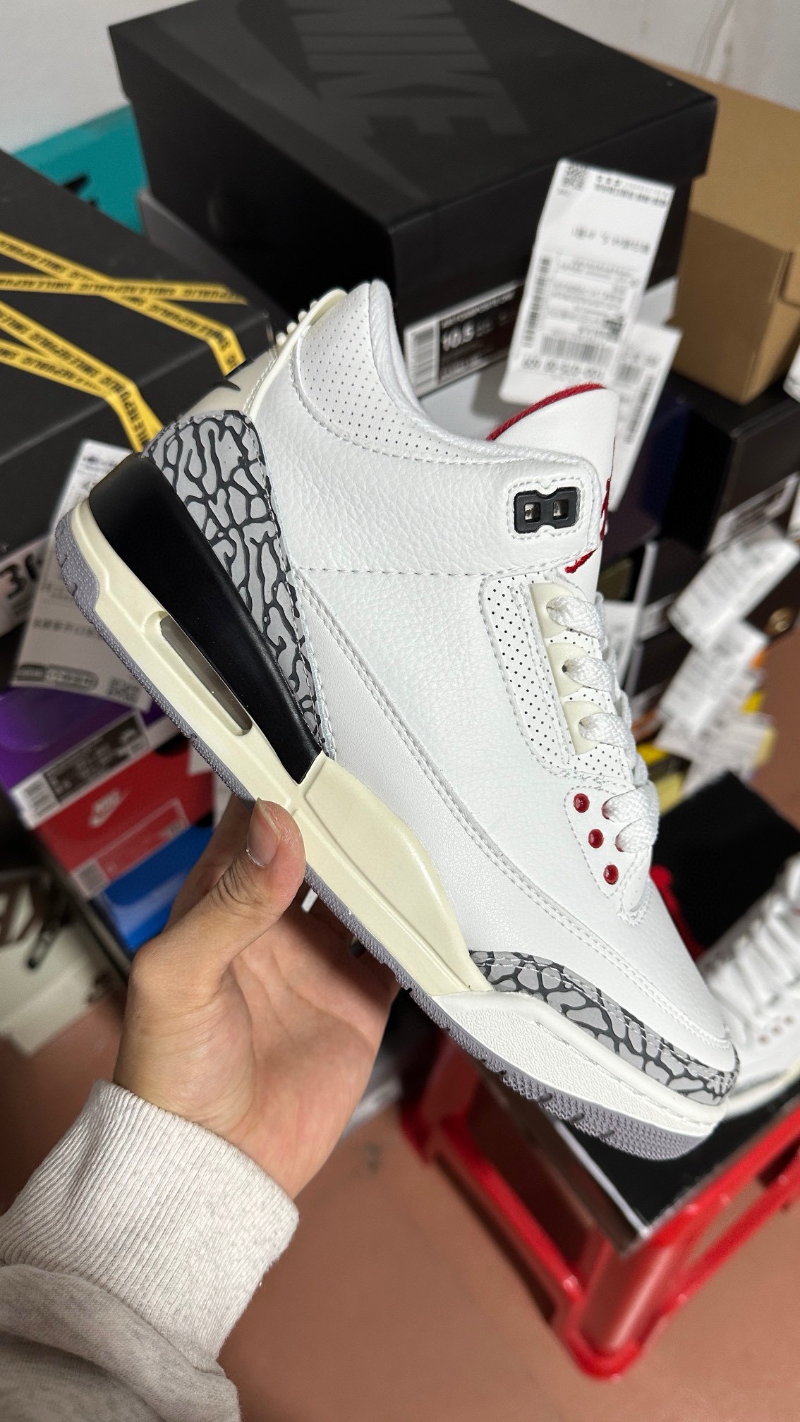 Air Jordan 3 White Cement Reimagined Shoes DN3707-100 - CCSHOES