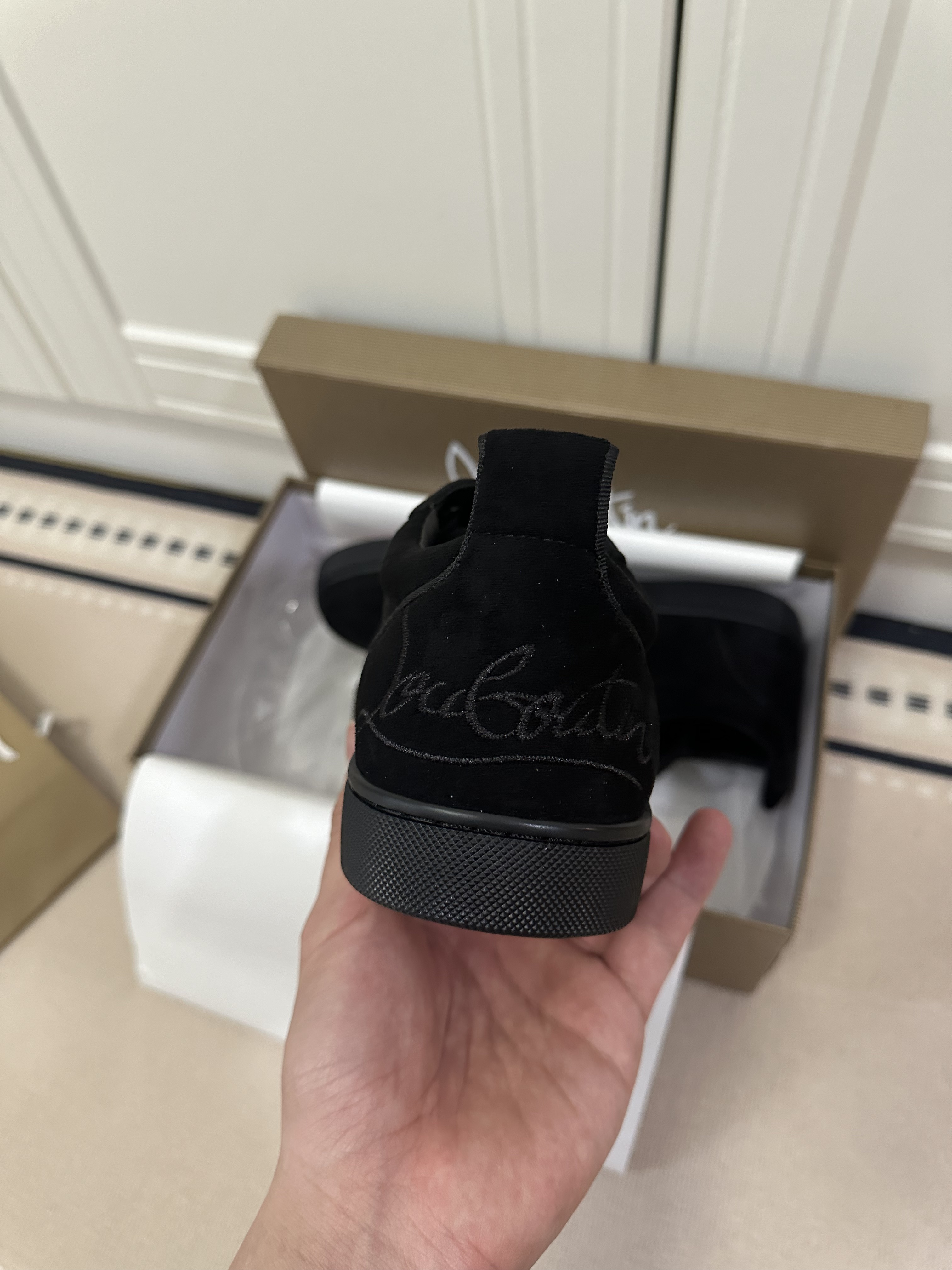 Christian Louboutin Louis Junior Spikes - CCSHOES