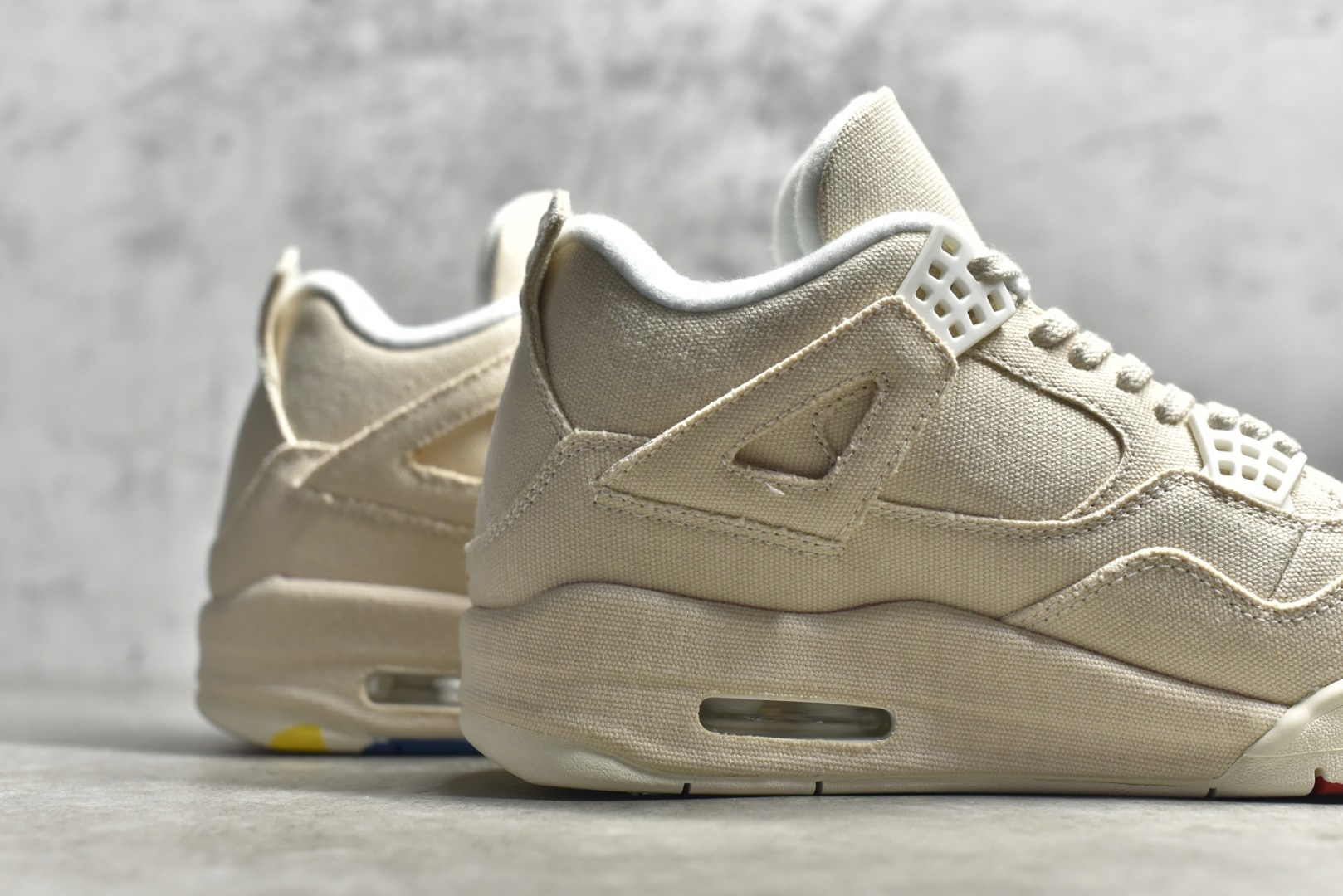 Air Jordan 4 Retro Blank Canvas DQ4909-100 - CCSHOES