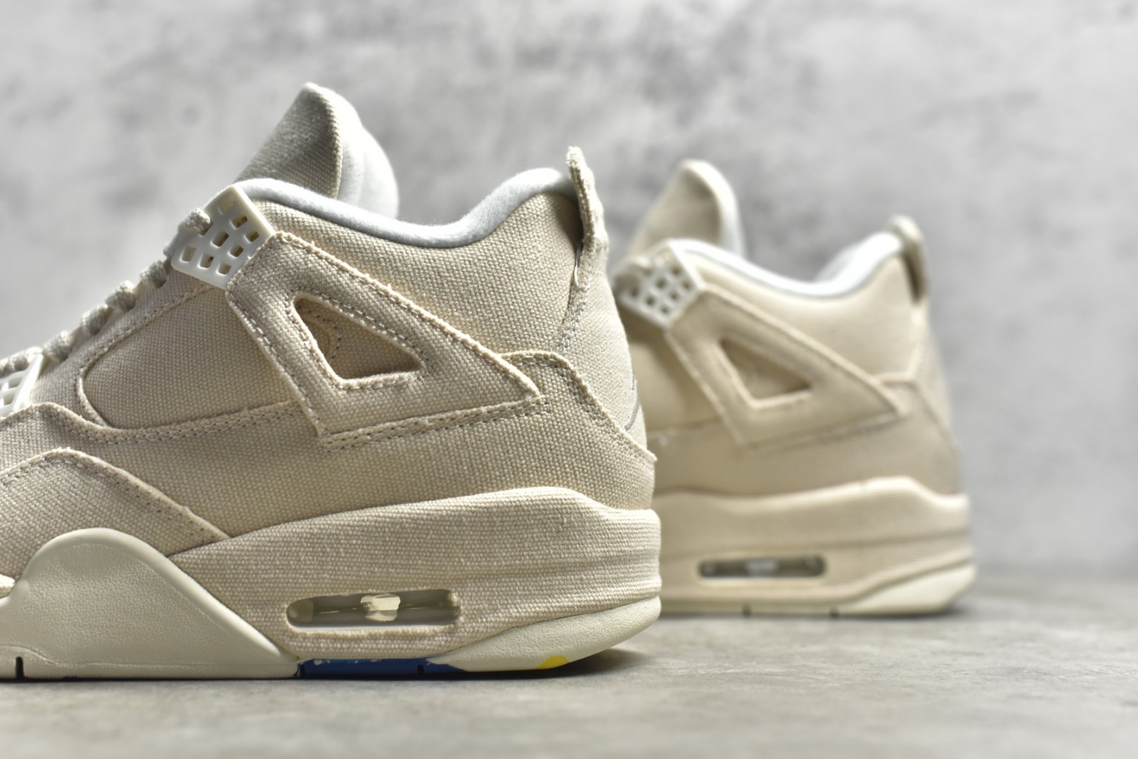 Air Jordan 4 Retro Blank Canvas DQ4909-100 - CCSHOES