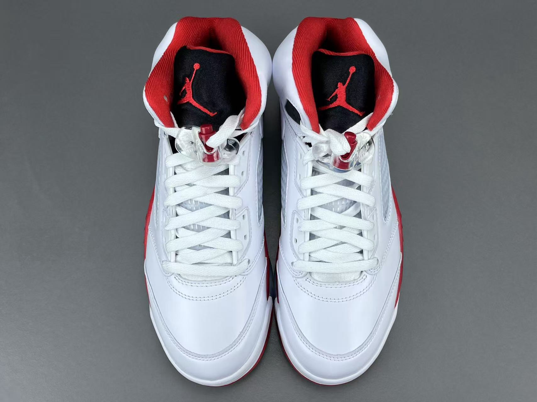 Jordan 5 Retro Fire Red Black Tongue HQ7978-101 - CCSHOES