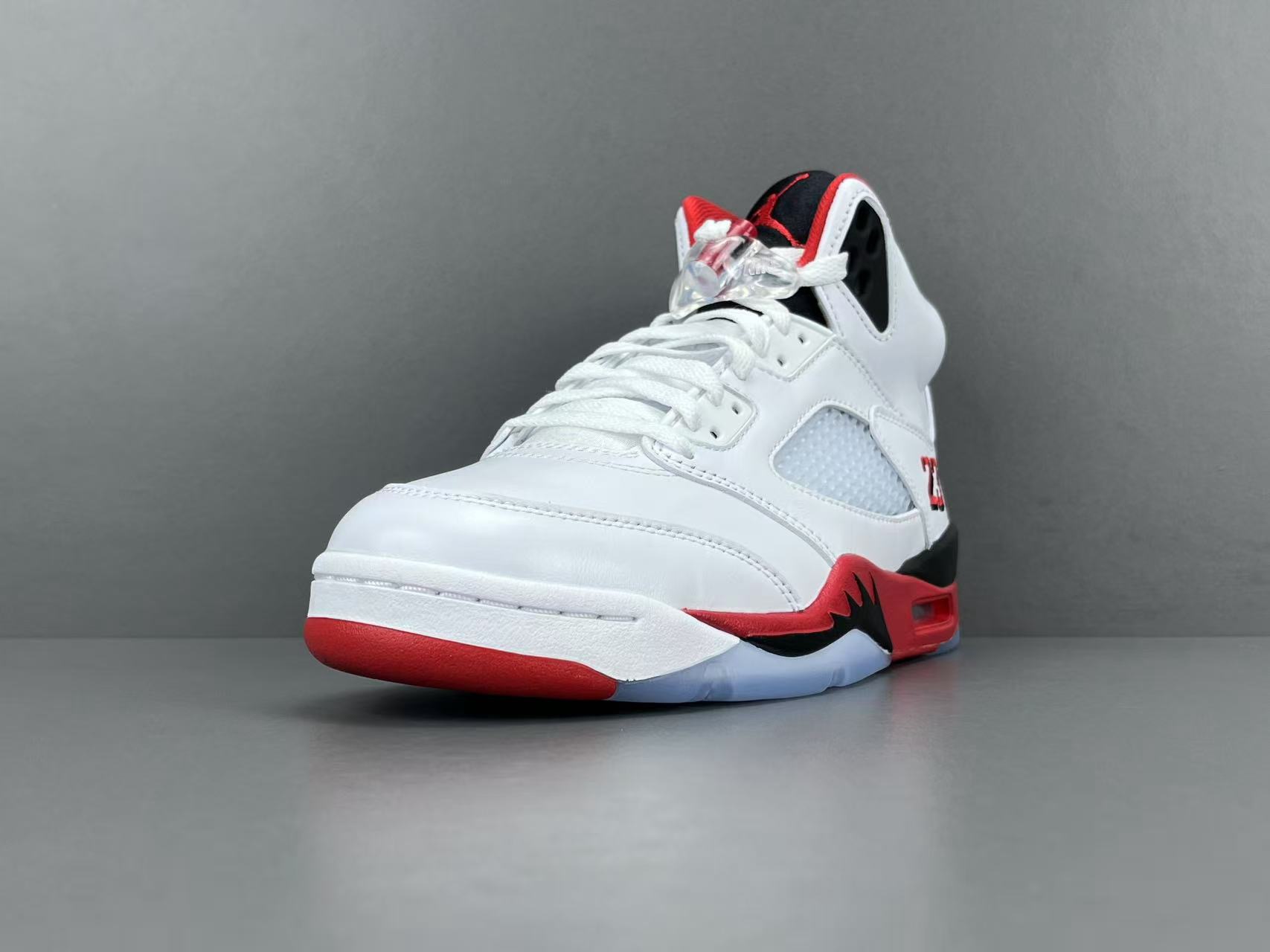 Jordan 5 Retro Fire Red Black Tongue HQ7978-101 - CCSHOES