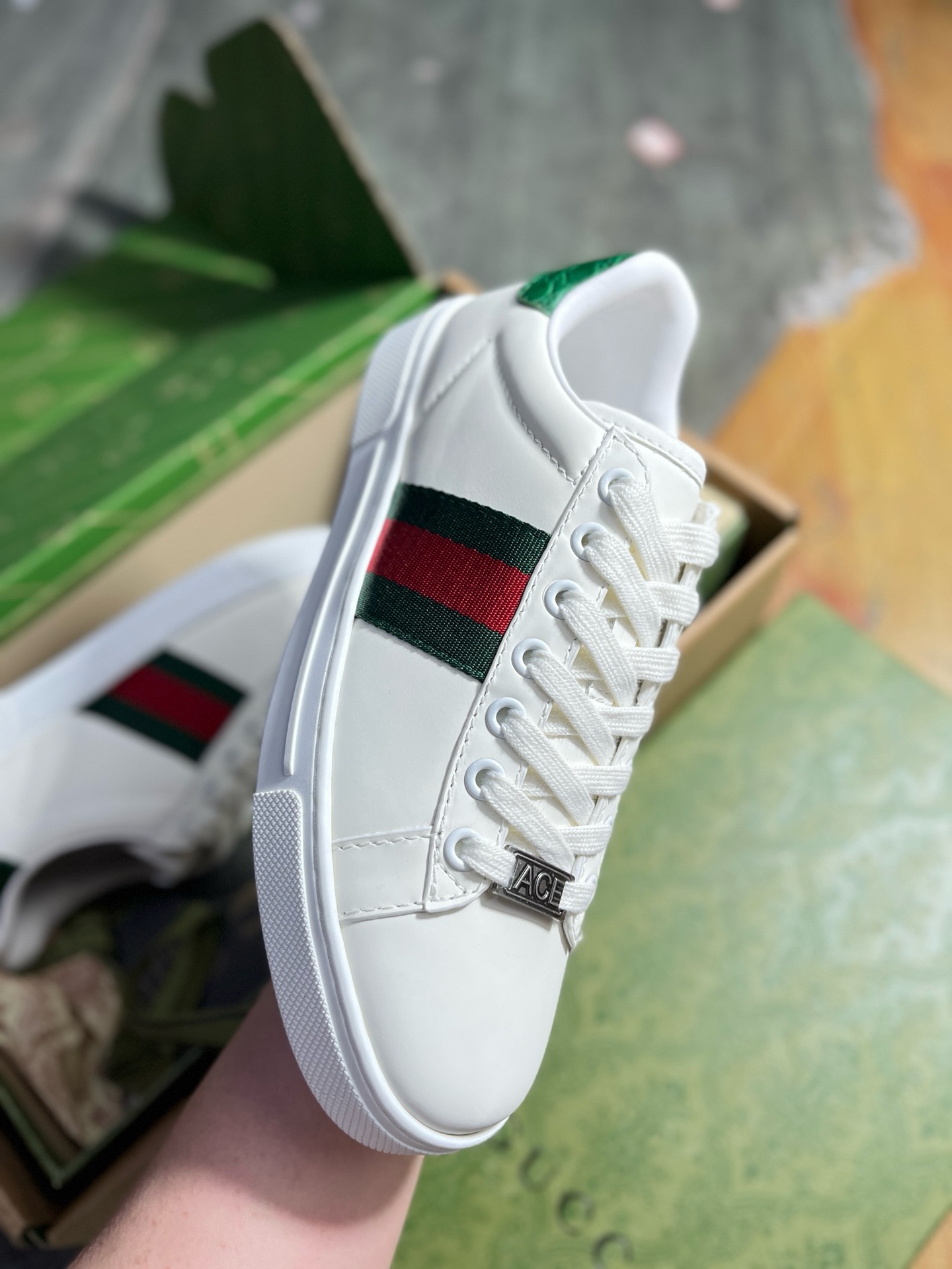 GUCC ACE SNEAKER - CCSHOES