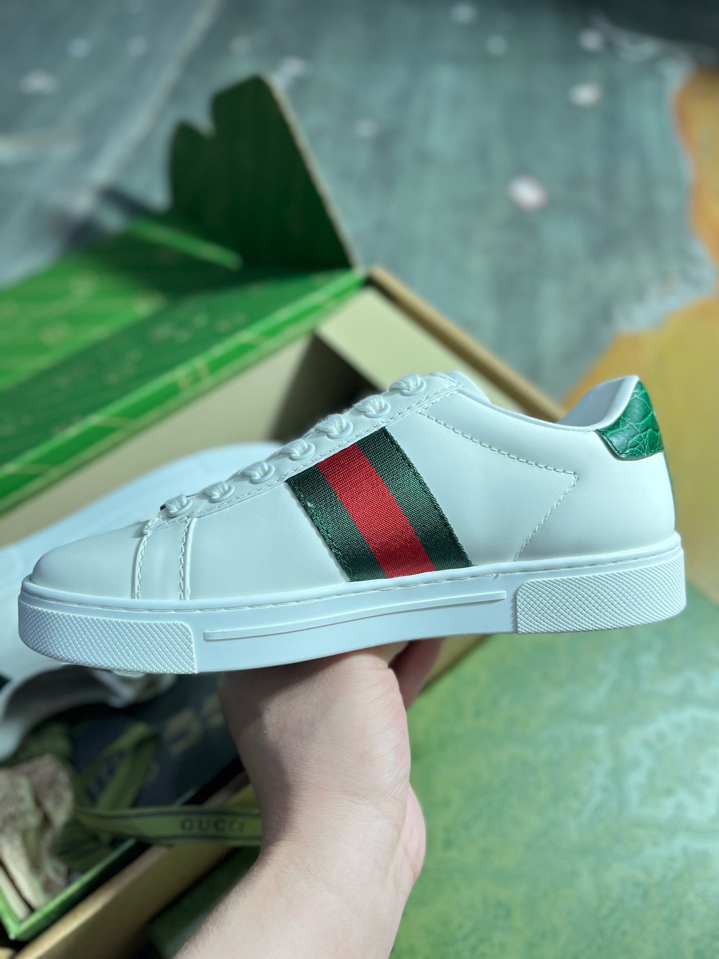 GUCC ACE SNEAKER - CCSHOES