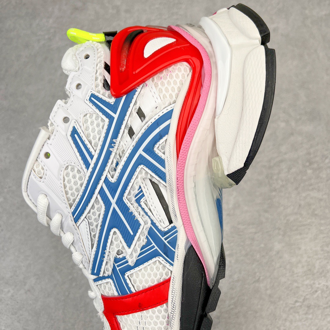 BALCIA Runner White Red Blue - CCSHOES