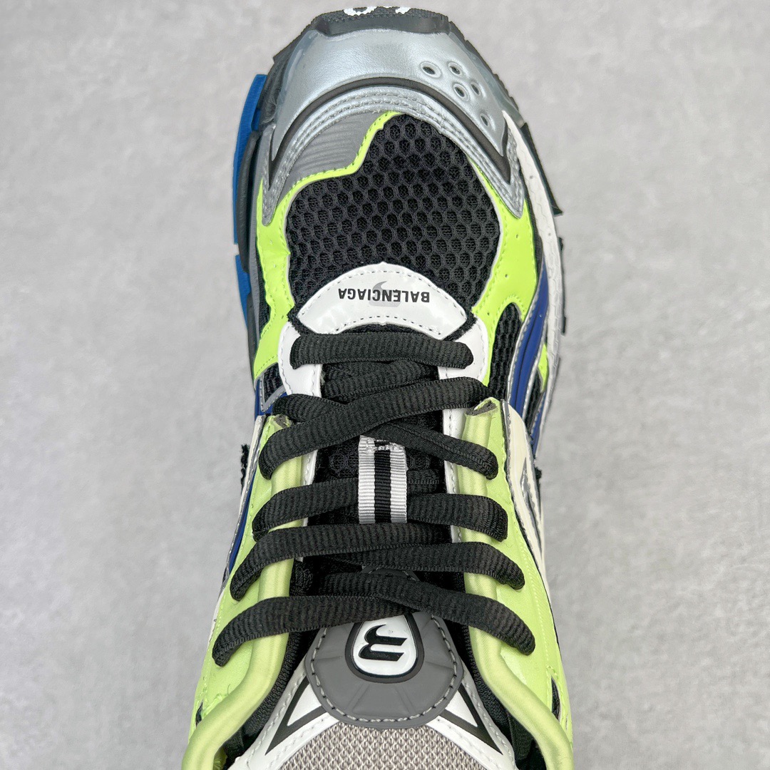 BALCIA Runner Green Blue Black Grey - CCSHOES