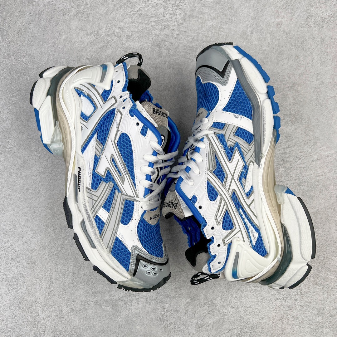 BALCIA Runner Blue White Grey - CCSHOES