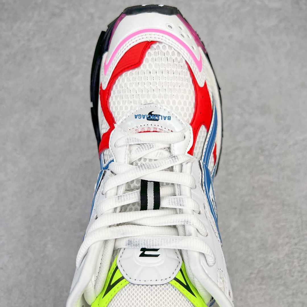 BALCIA Runner White Red Blue - CCSHOES