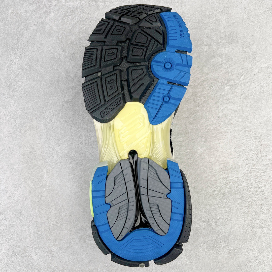 BALCIA Runner Green Blue Black Grey - CCSHOES