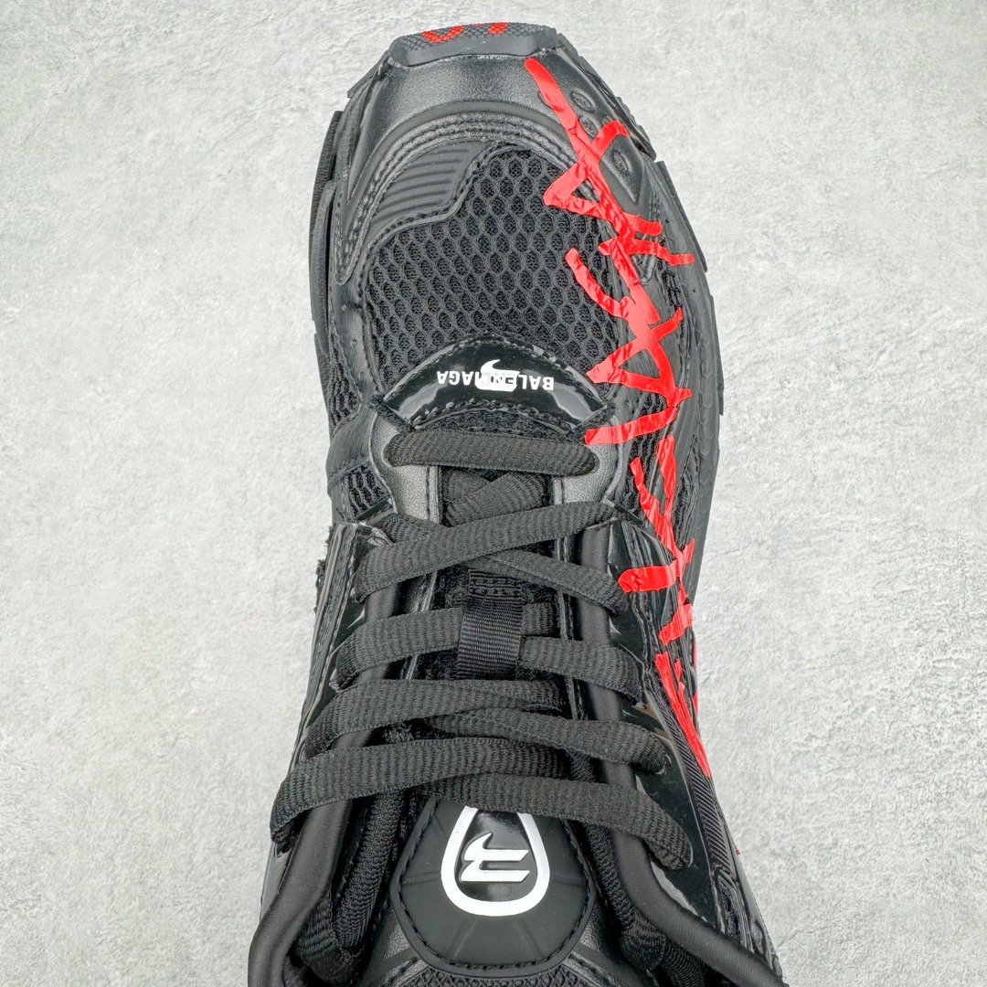 BALCIA Runner Black And Red Characters Balenciaga - CCSHOES