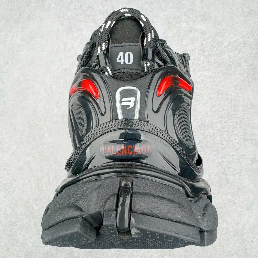 BALCIA Runner Black And Red Characters Balenciaga - CCSHOES