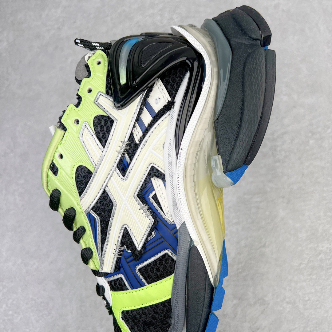 BALCIA Runner Green Blue Black Grey - CCSHOES