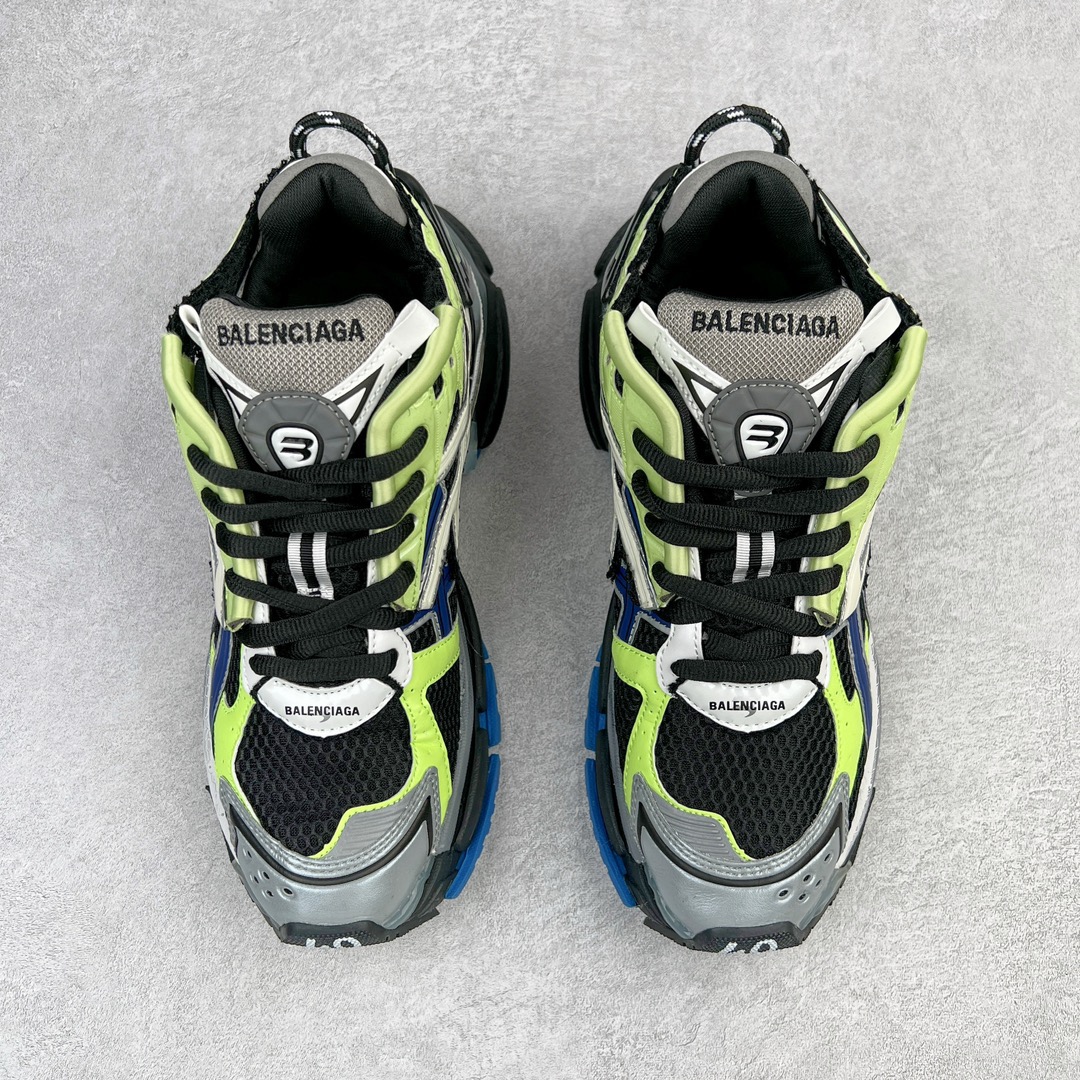 BALCIA Runner Green Blue Black Grey - CCSHOES