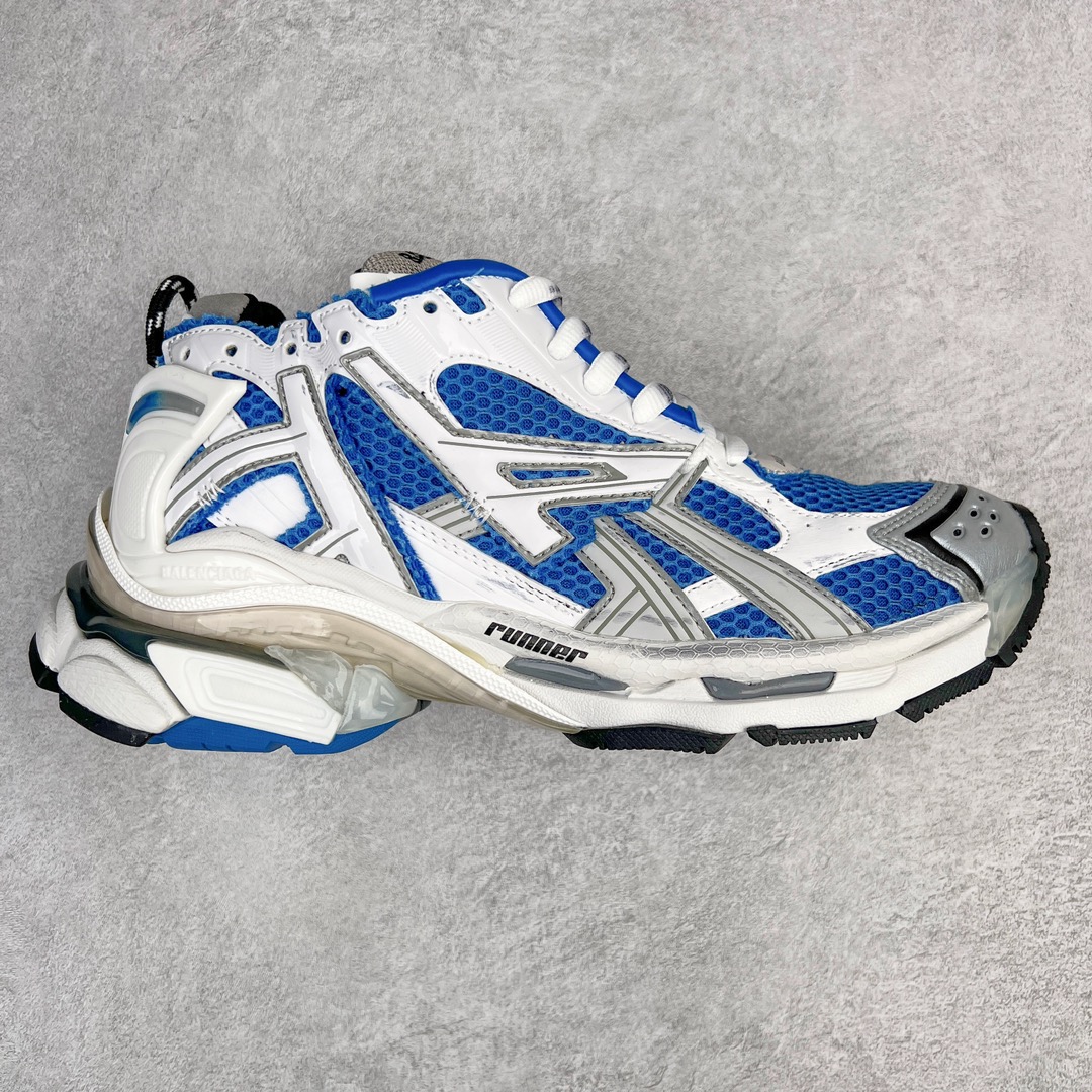 BALCIA Runner Blue White Grey - CCSHOES