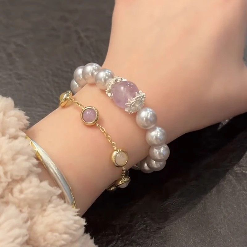 Lavender Bead String