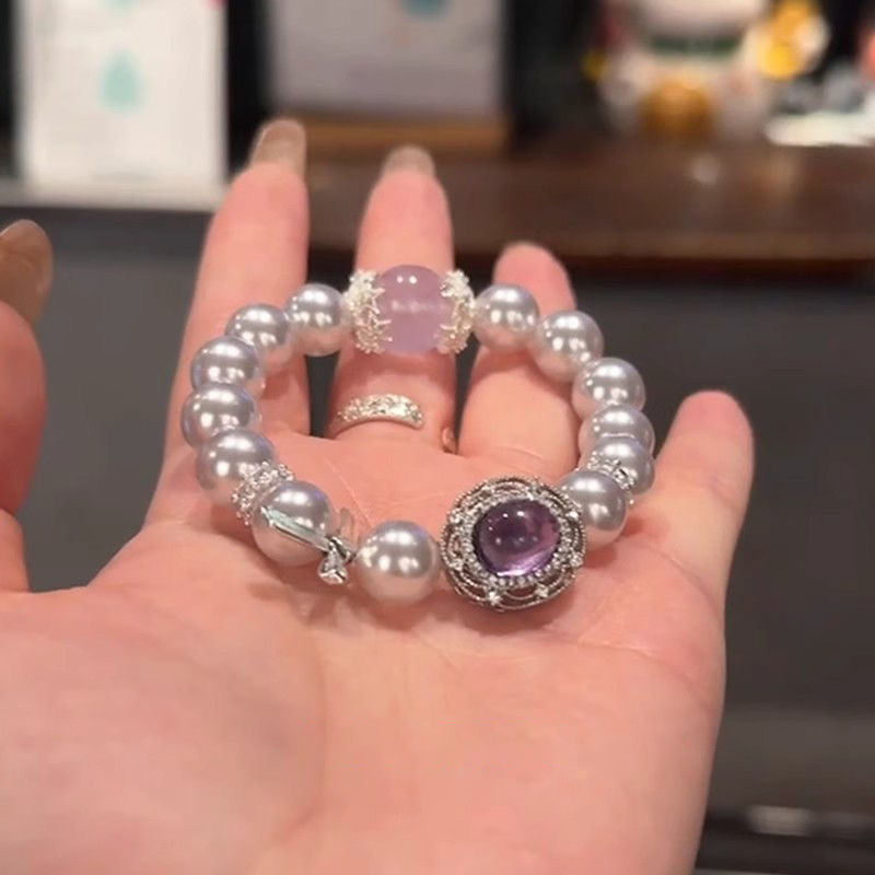 Lavender Bead String