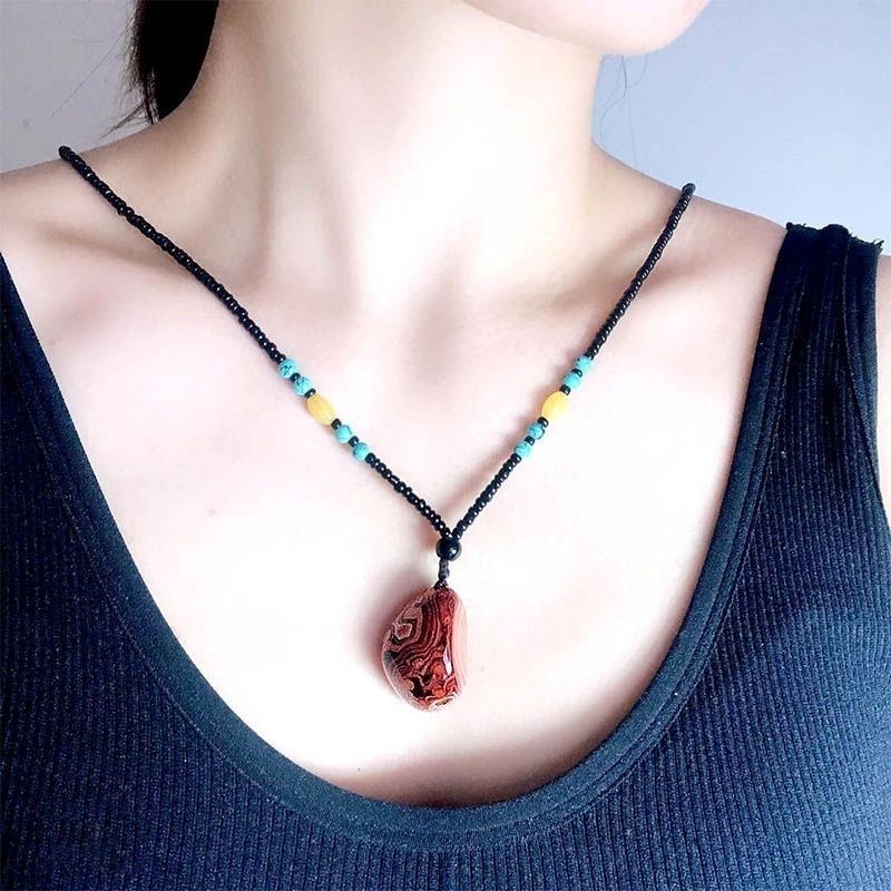 agate pendant