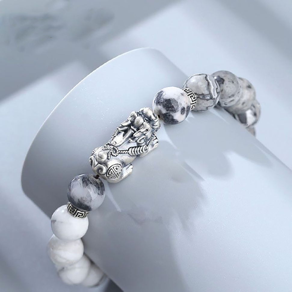 999 Sterling Silver  Men's Bracelet