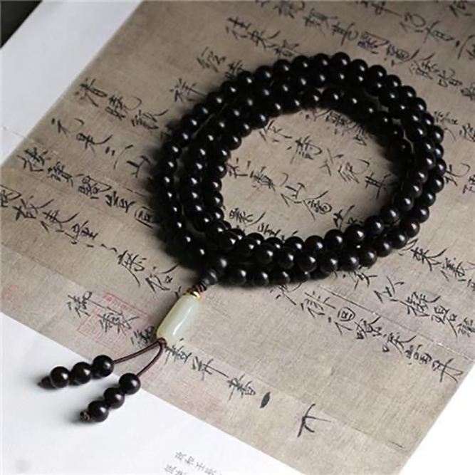 Ebony 108pcs Buddha Beads Strings
