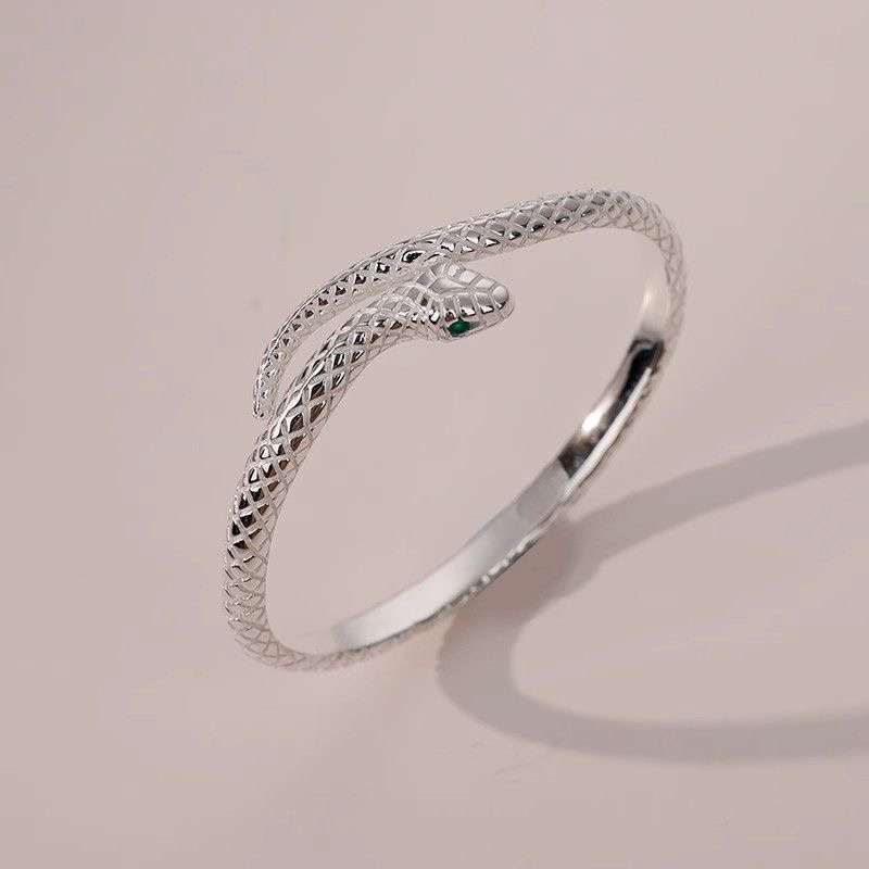 999 Silver Snake Silver Bracelet for Women