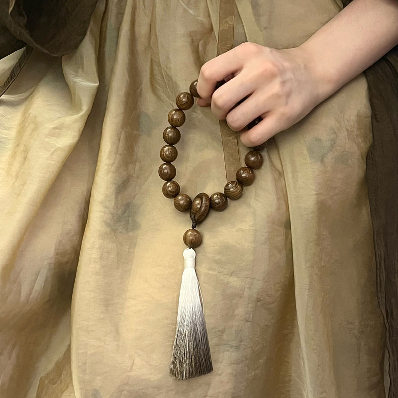 Natural Gold Sandalwood Bracelet