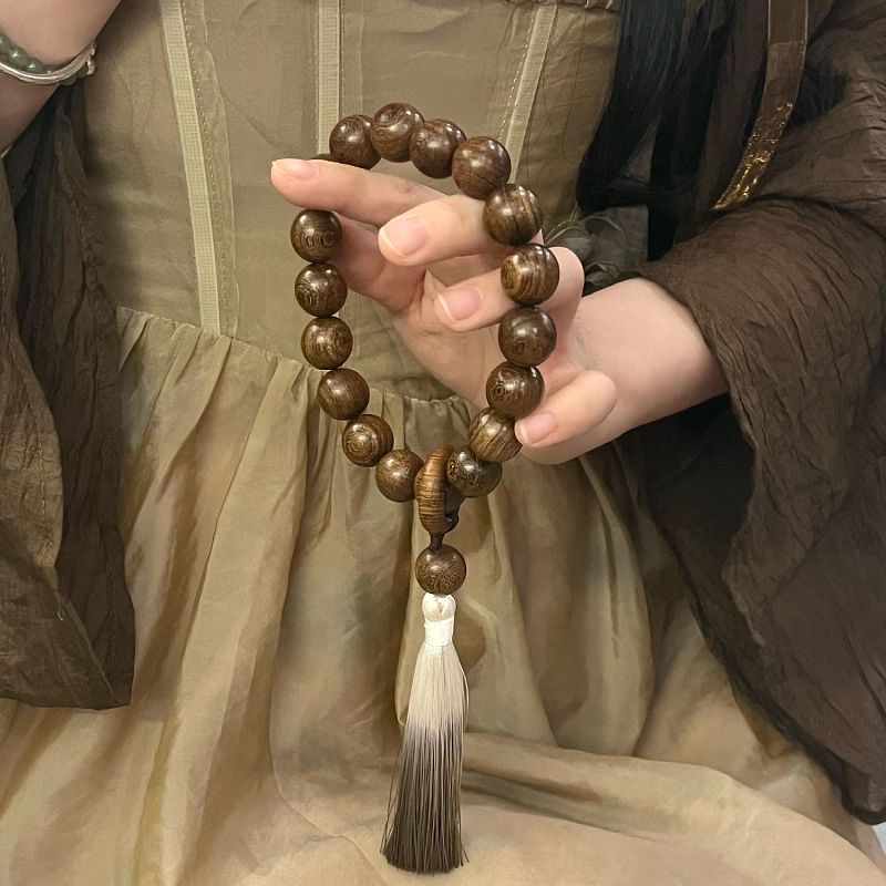 Natural Gold Sandalwood Bracelet