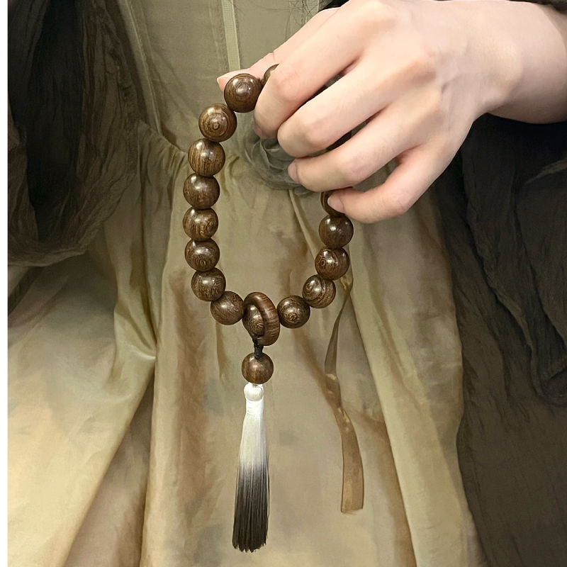 Natural Gold Sandalwood Bracelet