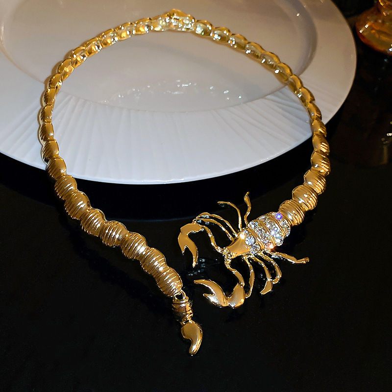 Scorpion Design Collarbone Chain