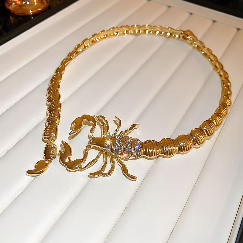 Scorpion Design Collarbone Chain
