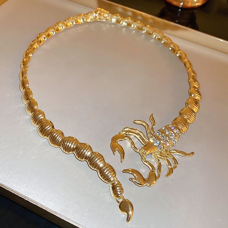 Scorpion Design Collarbone Chain